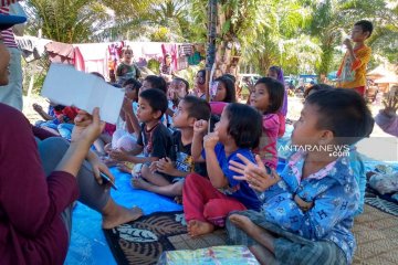 GMKI buka kelas belajar bagi pengungsi banjir Bengkulu