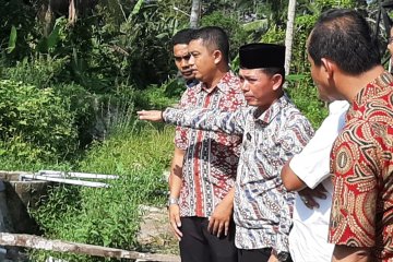 Pemkab Bangka segera melakukan normalisasi aliran air (Video)