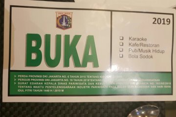 Pembatasan jam operasional tempat hiburan berlaku setelah sidang Isbat