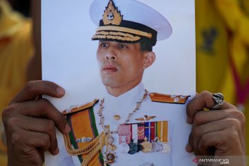 Warga antusias sambut penobatan Raja Thailand Maha Vajiralongkorn