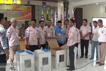 KPU Kotabaru mulai rekapitulasi suara tingkat kabupaten