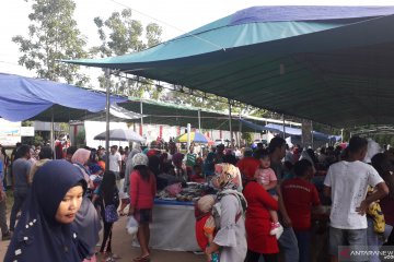 Pasar Ramadhan di Muntok "diserbu" warga