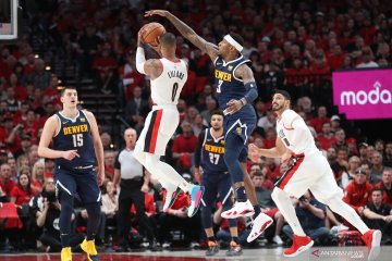 NBA: Nuggets menang atas Blazers 116-112