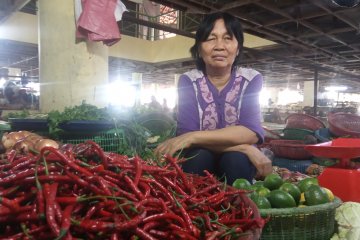 Ramadhan hari kedua harga cabai merah di Medan melonjak Rp78.000/Kg