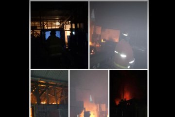 Kebakaran pabrik mi Tulungagung berasal dari tungku penggorengan
