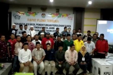 Pleno KPU Kota Jambi berjalan aman dan kondusif