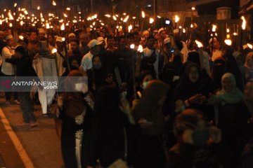 Masjid di pengungsian korban likuifaksi Petobo kurang air