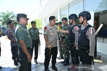 Pangdam: Kalsel terpantau kondusif selama rapat pleno KPU