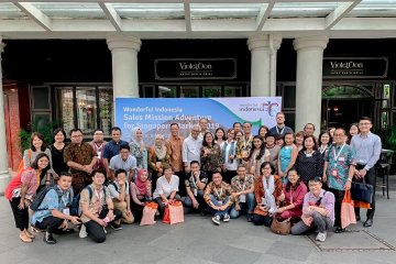 Indonesia bukukan Rp13,8 miliar di Sales Mission Adventure Singapura