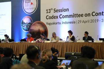 Sidang CCCF ke-13 sepakat adopsi dua dokumen standar keamanan pangan