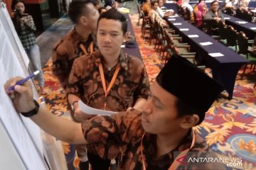 Saksi Gerindra "walk out" saat rapat rekapitulasi KPU DKI Jakarta