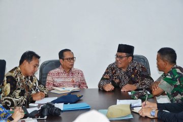Ombudsman Banten kunjungi Pandeglang bahas penanganan bencana tsunami
