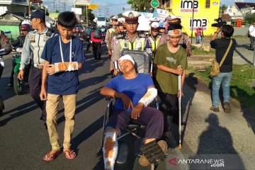 Polisi bawa peraga "korban kecelakaan" dalam Operasi Keselamatan