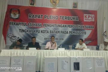 KPU Batam kembali tunda rapat pleno rekapitulasi
