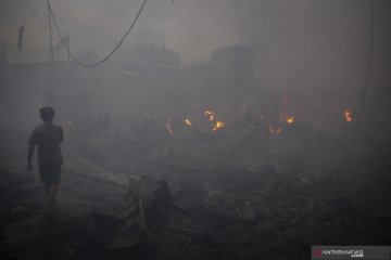 Ribuan orang Kampung Bandan kehilangan tempat tinggal