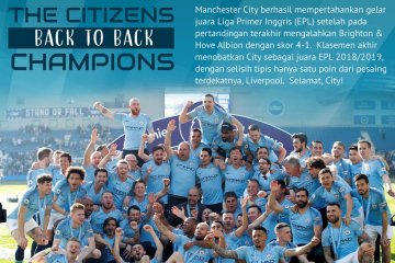 City pertahankan gelar juara Liga Primer