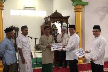 Bupati Bangka Tengah safari Ramadhan di 30 masjid