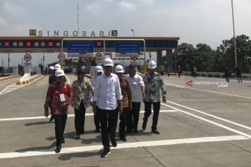 Jokowi gratiskan Tol Pandaan-Malang untuk kurangi beban masyarakat