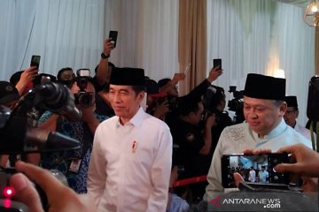 Presiden Jokowi buka puasa bersama Pimpinan DPR