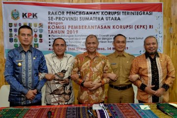 Capaian kinerja pencegahan korupsi Pemprov Sumut perlu ditingkatkan