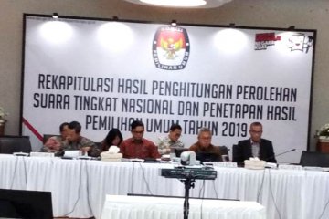 Rekapitulasi nasional, Jokowi raup suara tinggi di NTT