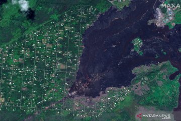 Setahun pascaletusan gunung berapi di Hawaii