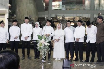 Anies hadiri syukuran, tak datang rapat perdamaian jelang 22 Mei