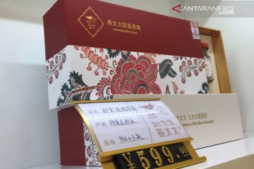 Dua toko produk olahan sarang walet Indonesia buka di China