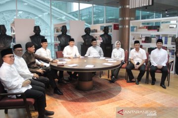 AHY bersama delapan kepala daerah rapat tertutup di Bogor