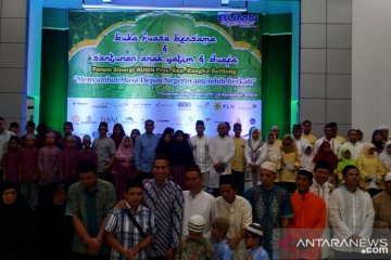 Forum Sinergi BUMN Babel santuni anak yatim dan dhuafa