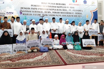 Tiga BUMN salurkan bantuan CSR sebesar Rp1,35 miliar di Kepri