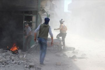 Pelaku teror siapkan penggunaan senjata kimia di idlib-Hama