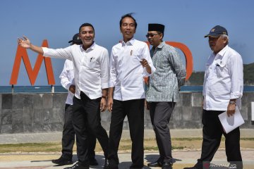 Presiden tinjau  persiapan MotoGP Mandalika