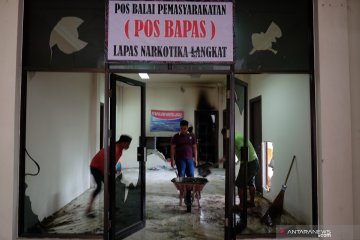 Situasi terkini Lapas Langkat pascakerusuhan