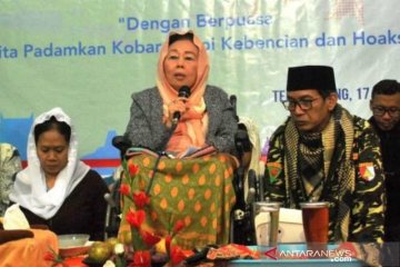 Shinta Nuriyah: masyarakat jangan terpecah belah