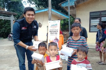 ACT Lampung  bagi 2.000 paket makanan