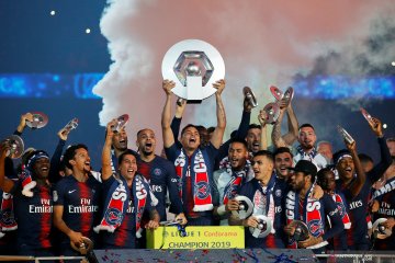 Paris St Germain juara Liga 1 Prancis