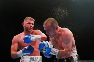 Petinju Billy Joe Saunders sabet sabuk juara super-menengah kelas dunia WBO