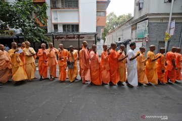 India mulai hitung 600 juta suara, Modi kelihatan akan memerintah lagi