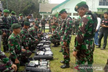 Personel Korem 042/Garuda Putih disiagakan untuk 22 Mei