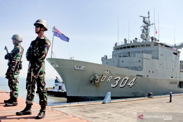 Kunjungan kapal Australia program Indo-Pacific Endeavour 2019