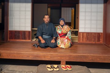 Kyoto sewakan kimono untuk turis muslim