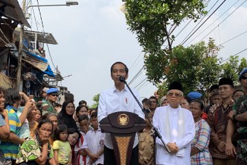 Jokowi ingin bersilaturahmi dengan Prabowo-Sandi