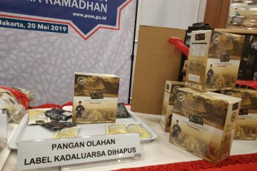 Badan POM temukan ratusan ribu produk kedaluwarsa yang dijual kembali