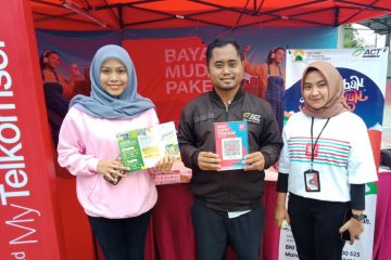 Terima zakat dan bantuan kemanusiaan ACT Lampung buka "booth"
