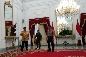 Ketum Golkar ucapkan selamat kepada Jokowi