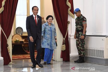 Megawati sampaikan selamat kepada Jokowi