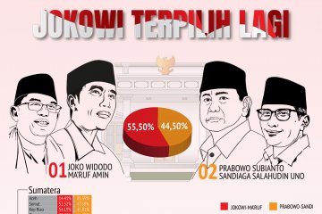 Jokowi terpilih lagi