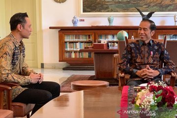 Jokowi bertemu AHY di Bogor