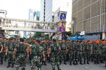 TNI tempatkan 300 personel ke Gedung Bawaslu RI